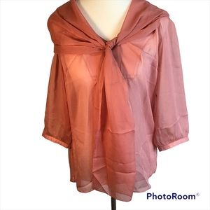 Top Medium Pink Sheer Versatile Front by Fossil